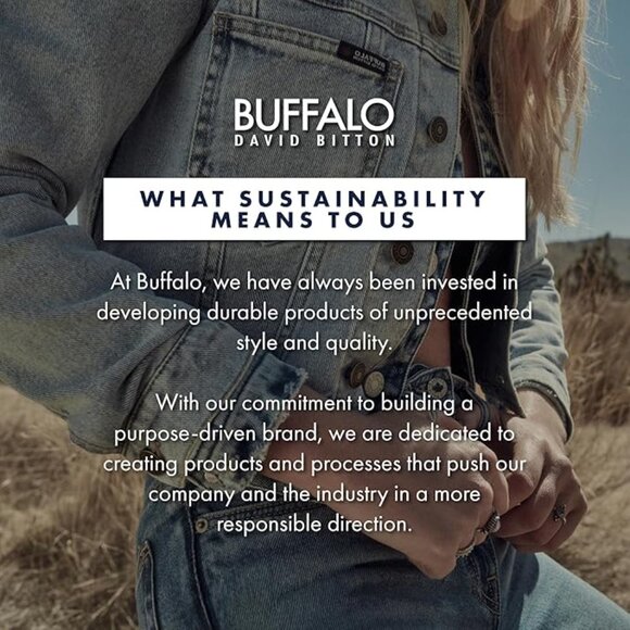 BUFFALO DAVID BITTON Women's Jayden High Rise Straight Jeans Sz: 29 - Picture 6 of 13